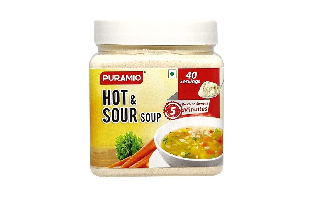 Puramio Hot & Sour Soup    Plastic Jar  400 grams